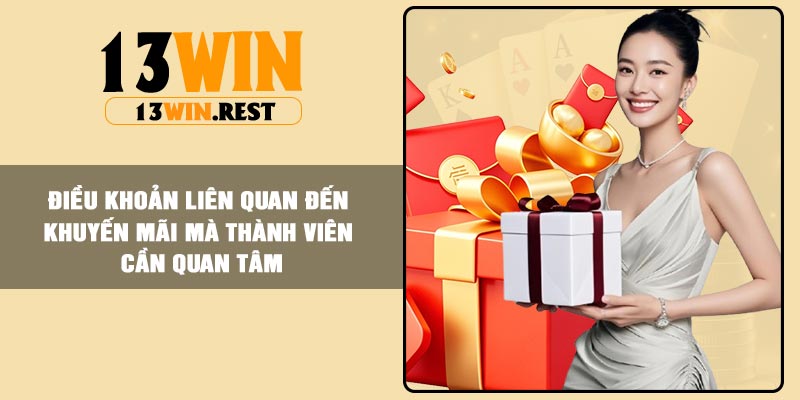Điều khoản liên quan đến khuyến mãi mà thành viên cần quan tâm