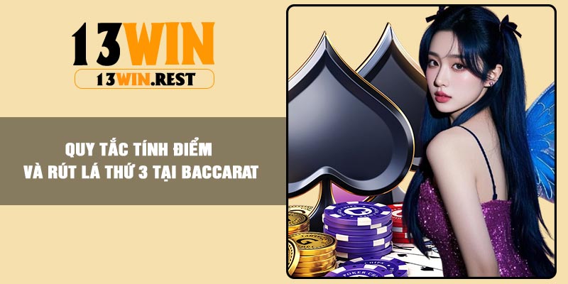 Quy tắc tính điểm và rút lá thứ 3 tại Baccarat
